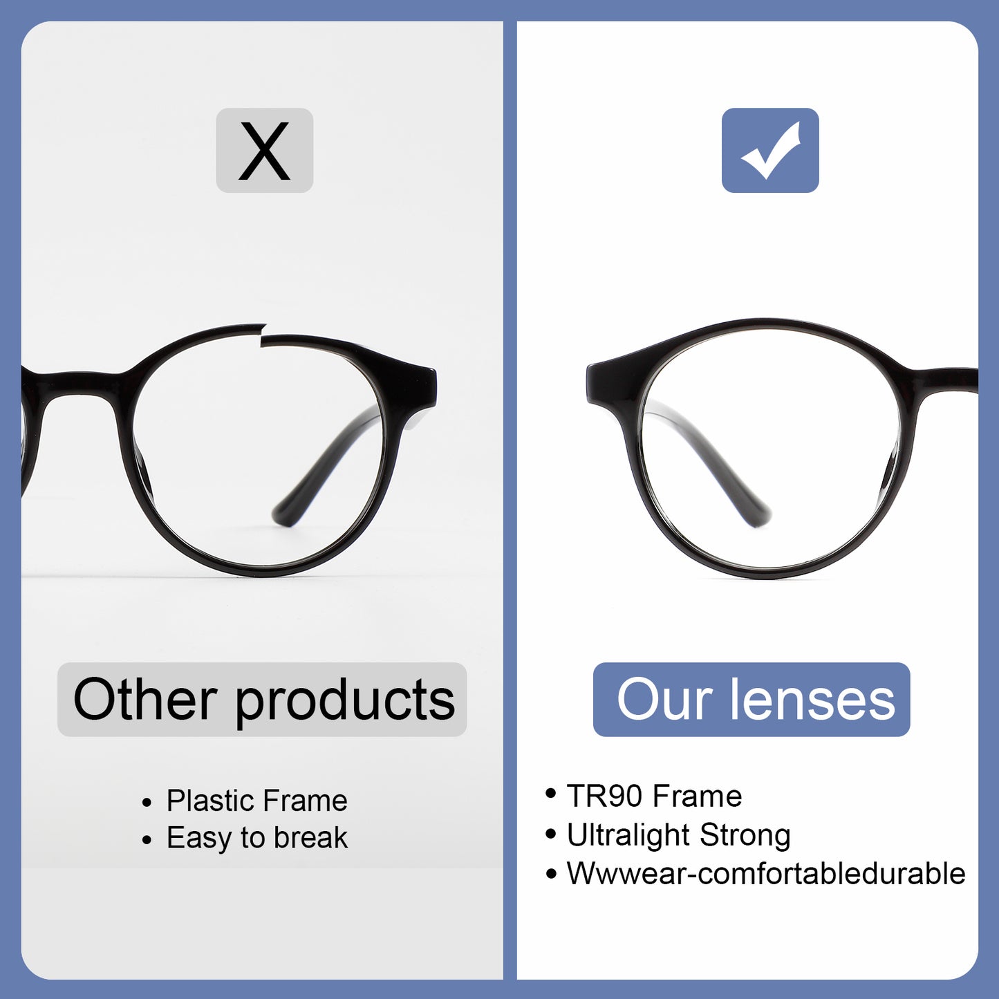 Anti blue light glasses 090