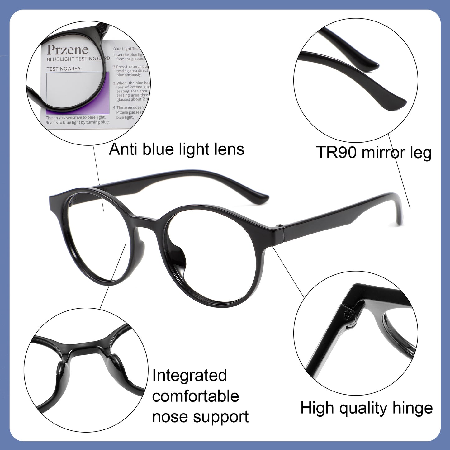 Anti blue light glasses 090
