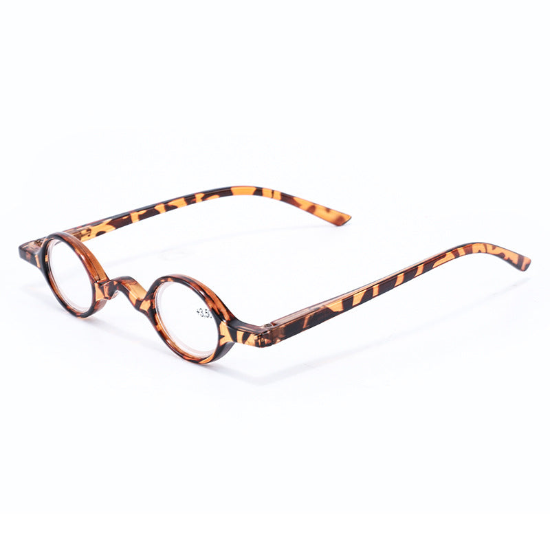 Small round frame reading glasses