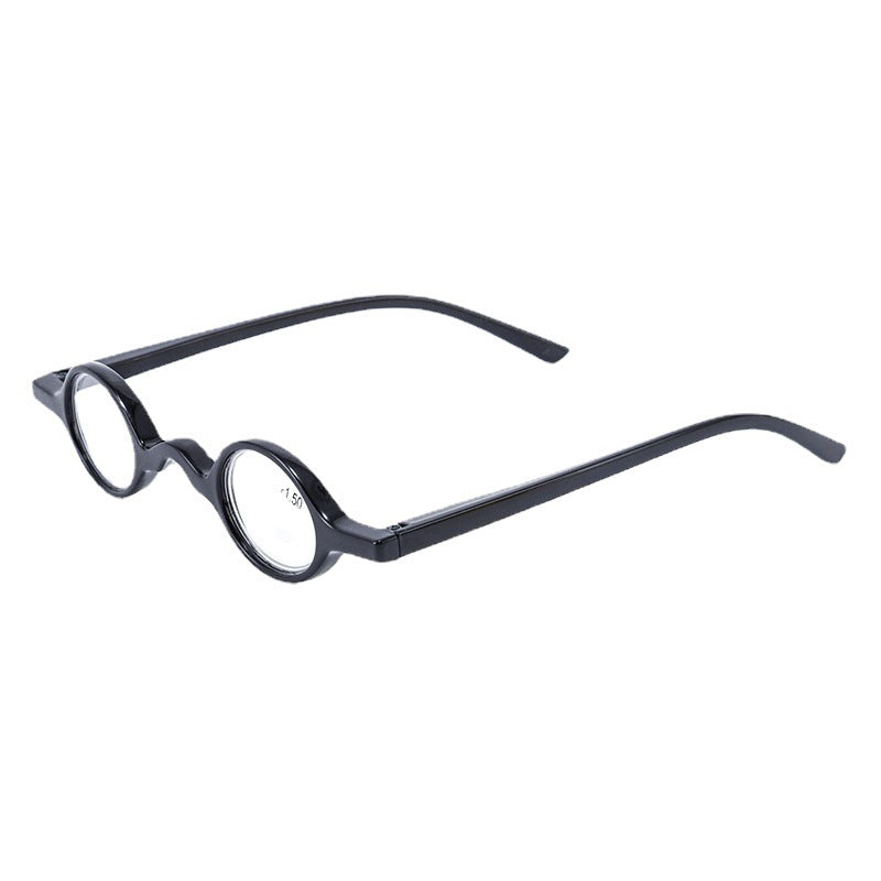 Small round frame reading glasses