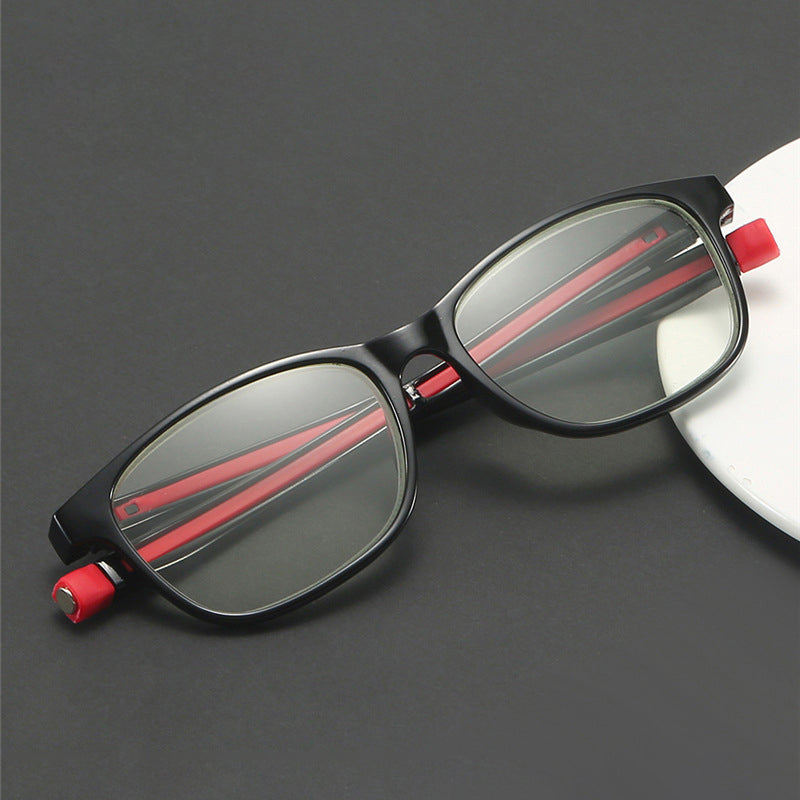 Magnetic temple reading glasses-2028