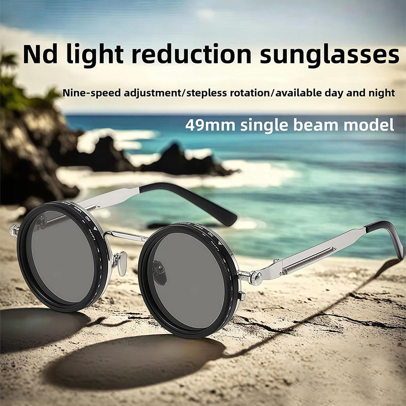 Smart Adjustable Tint Sunglasses with ND400 Filter & Polarized Lenses