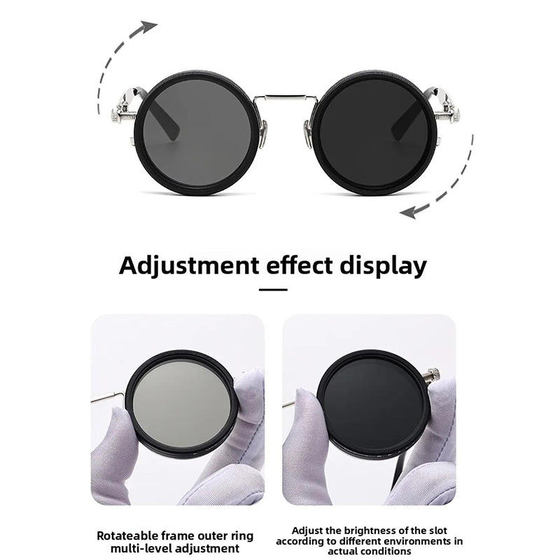 Smart Adjustable Tint Sunglasses with ND400 Filter & Polarized Lenses