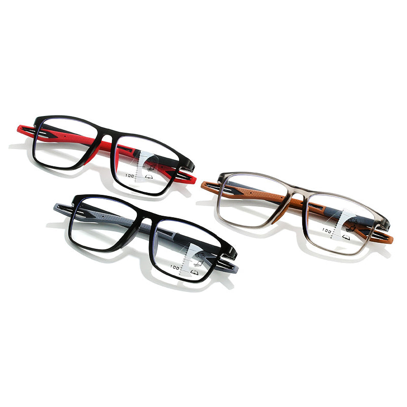Mens Quality Progressive Multifocus Reading Glasses