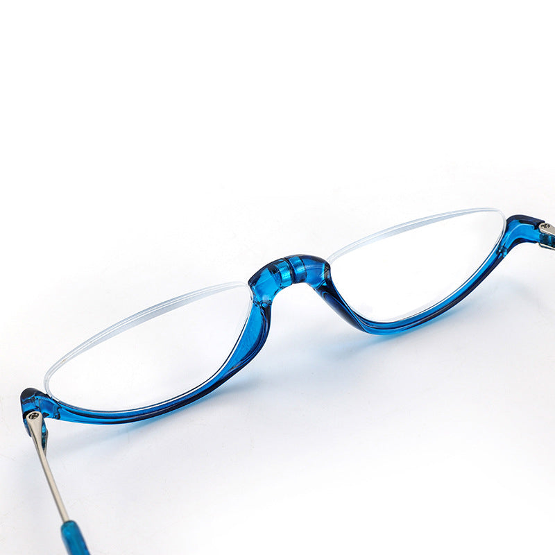 Magnetic neck-hanging glasses-half frame