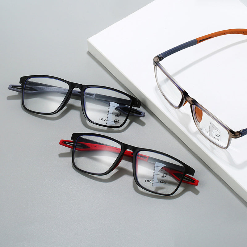 Mens Quality Progressive Multifocus Reading Glasses