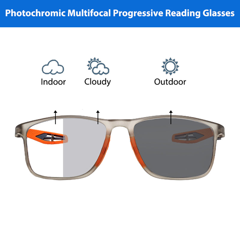 Mens Quality Progressive Multifocus Reading Glasses