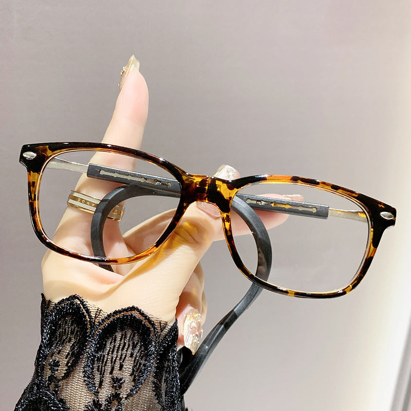 Magnetic soft rope neck hanging reading glasses